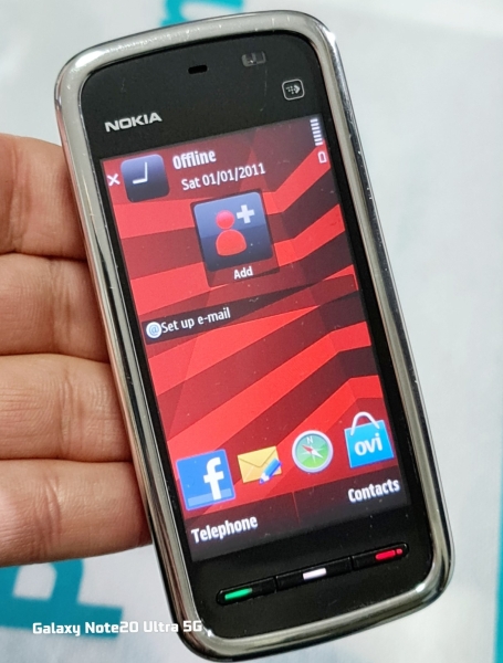 Nokia 5230 (entsperrt) 3G Smartphone einwandfreier Zustand mit Ladegerät