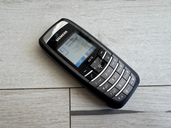 =L@@K= Siemens AX72 Mobile Vintage Tasten Sammler Telefon – ENTSPERRT