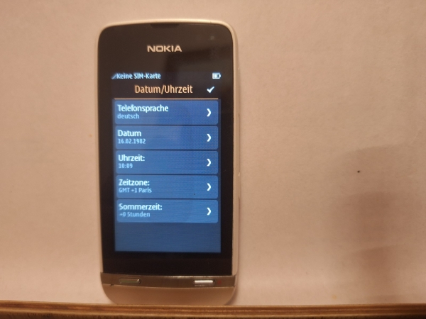 Handy  Nokia  311 weiss  (Ohne Simlock) Smartphone