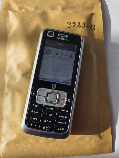 Nokia 6120 Classic Handy (entsperrt) – Schwarz Guter Zustand