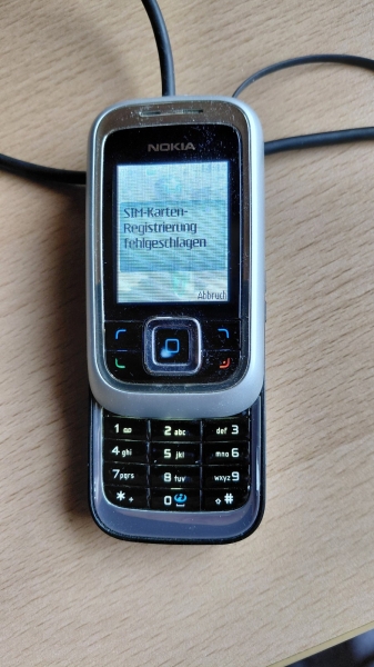 Nokia 6111 Schiebehandy Smartphone gebraucht