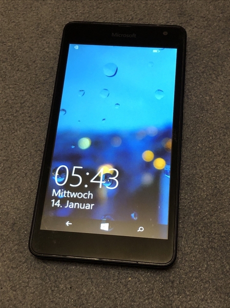 Microsoft Nokia Lumia 535 Schwarz 8GB Smartphone Windowsphone