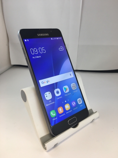 Samsung Galaxy A5 2016 16GB entsperrt Glas schwarz Android Smartphone gesprungen