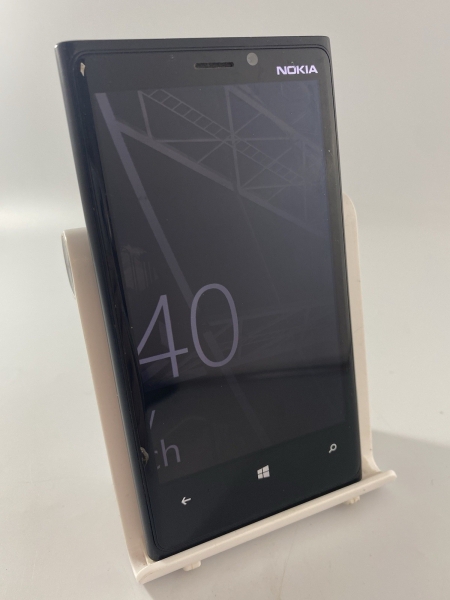 Nokia Lumia 920 schwarz O2 Netzwerk Single Sim 32GB 4,5″ Windows Smartphone gesprungen