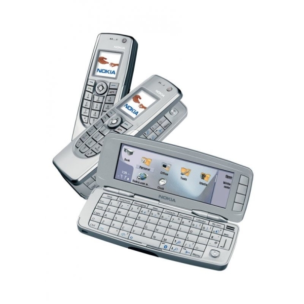 Nokia 9300 – Silber (Ohne Simlock) Smartphone ohne Simlock mit OVP