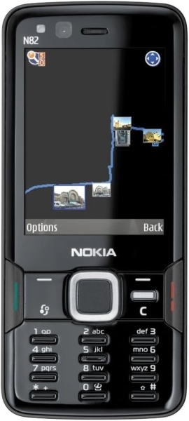 Nokia  N82 – Titan (Ohne Simlock) Smartphone