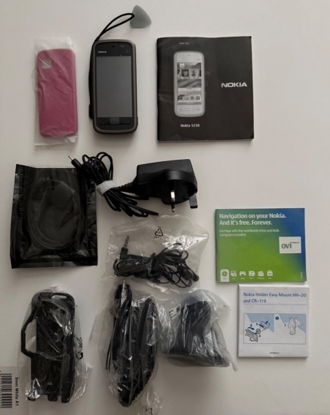 Nokia 5230 Navi – Schwarz Smartphone