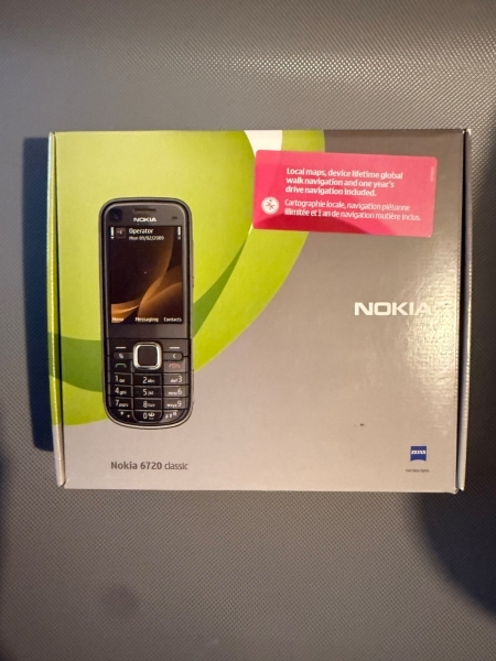 Nokia  Classic 6720 – Braun (Ohne Simlock) Smartphone NEU OVP