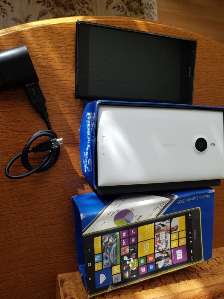 Nokia  Lumia 1520 – 32GB – White (Ohne Simlock) Smartphone