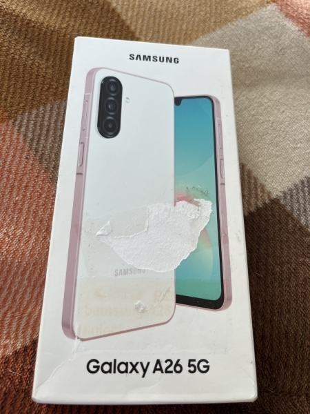Samsung Galaxy A26 5G 128GB 6GB RAM entsperrt Smartphone brandneu pink