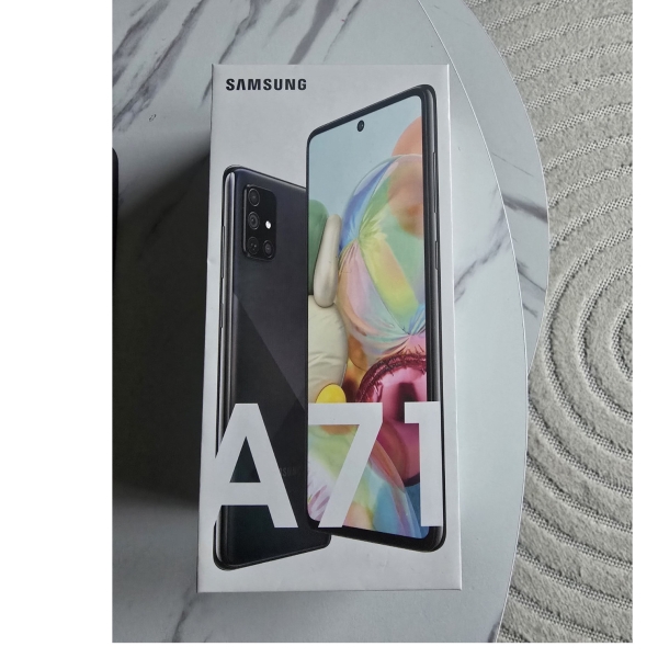 Samsung Galaxy A71 Smartphone Schwarz Android 128 GB Slate gebraucht
