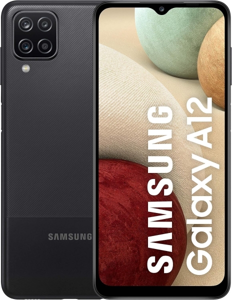 Samsung Galaxy A12 64GB 4GB Dual SIM entsperrt schwarz 6,5″ 48MP 5000mAh Smartphone