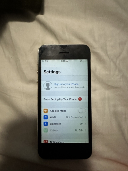 Apple iPhone 5s – ungetestet – **FMI OFF**