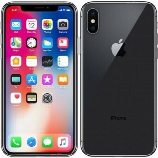 Apple iPhone X (10) A1901 64GB 12MP Handy Smartphone Space Grau Entsperrt
