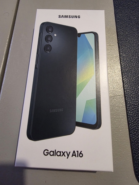 Samsung Galaxy A16 4G 128GB entsperrt Dual Sim Smartphone brandneu – schwarz neu