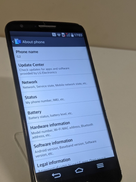 LG G2 D802 – 32 GB – Smartphone Handy schwarz (entsperrt) Android