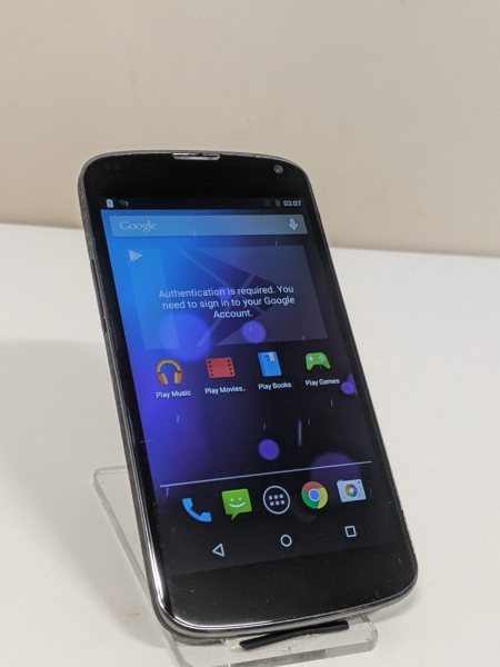 LG Nexus 4 schwarz 16GB entsperrt Android Touchscreen Smartphone Handy