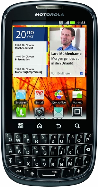 Motorola Pro – 4GB – Grau (Ohne Simlock) Smartphone- Top Zustand !!!