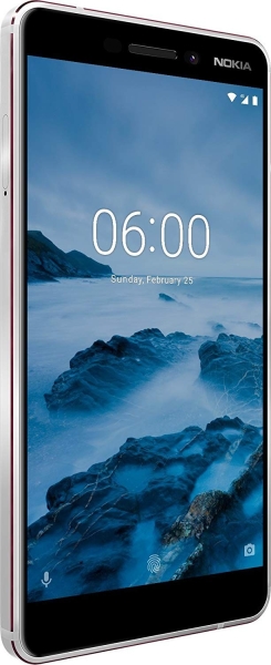 Nokia 6.1 Smartphone 5,5 Zoll Display 32 GB Dual-SIM Android weiß „sehr gut“
