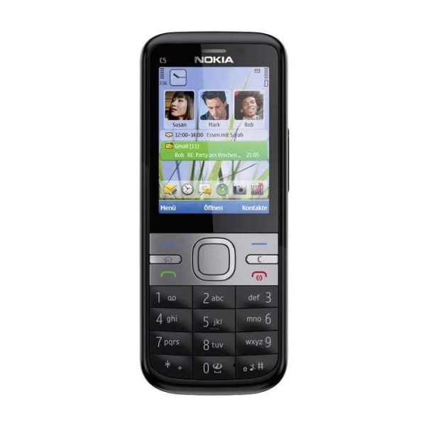 BRANDNEUES NOKIA C5-00 ENTSPERRTES TELEFON – BLUETOOTH – 3,2 MP CAM – 3G – RADIO