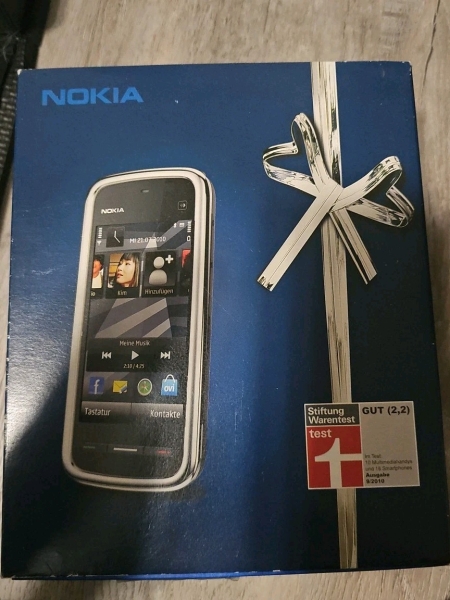 Nokia 5230 Smartphone, Weiß-blau Neu Mit Rechnung Und OVP