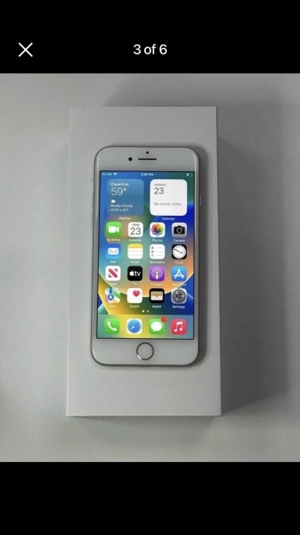 Apple iPhone 8 – 64GB – Silber (O2) A1905 (GSM)