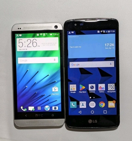 Restposten 2x Smartphones, HTC & LG, Netzwerk entsperrt, Details sind in Beschreibung