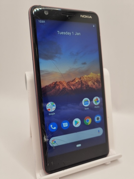 Nokia 3.1 TA-1057 blau entsperrt 16GB 5,2″ 13MP Android Smartphone gesprungen