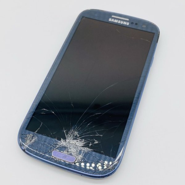 Samsung Galaxy S3 GT-I9300 Blau Ungetestet/Ersatzteile Smartphone ohne Akku