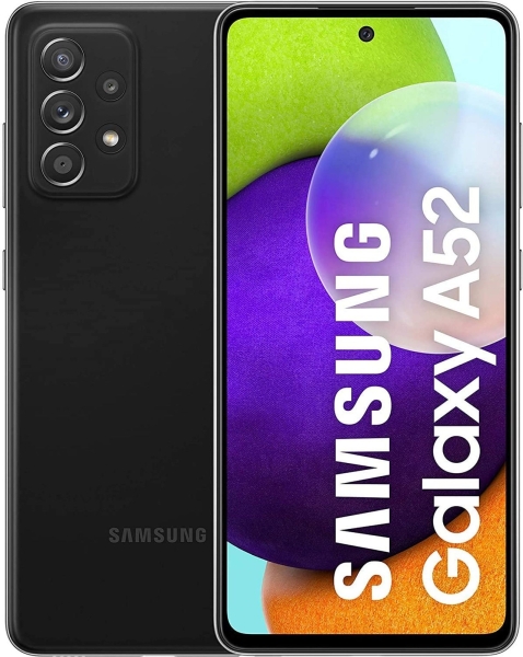 Samsung Galaxy A52 A526F Dualsim 5G Android 11 Smartphone 128GB 6GB 64MP Black
