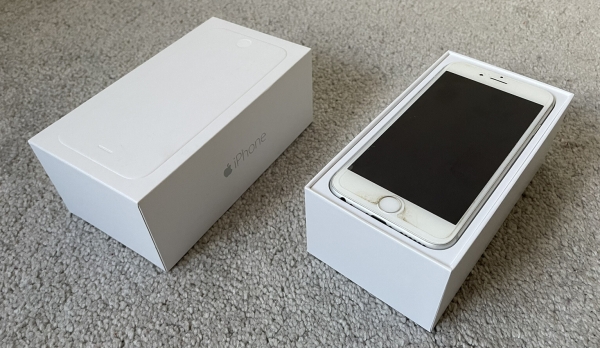APPLE iPHONE 6 – 64GB – SILBER – A1586 (CDMA + GSM) – NOT WORKING/FOR PARTS