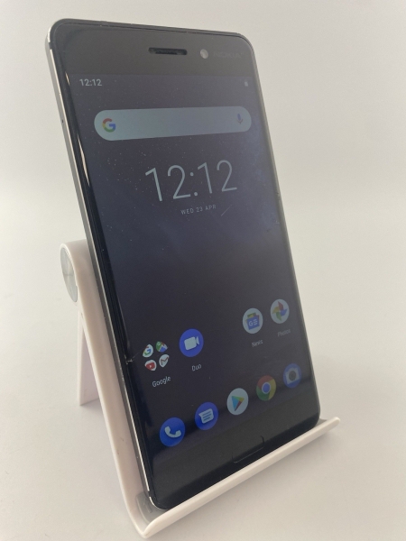 Nokia 6 TA-1033 schwarz entsperrt 32GB 5,5″ 16MP Android Smartphone gesprungen