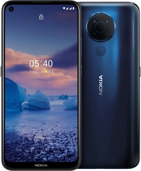 Nokia 5.4 TA-1337 Polar Night 4GB/128GB  Android ONE Smartphone