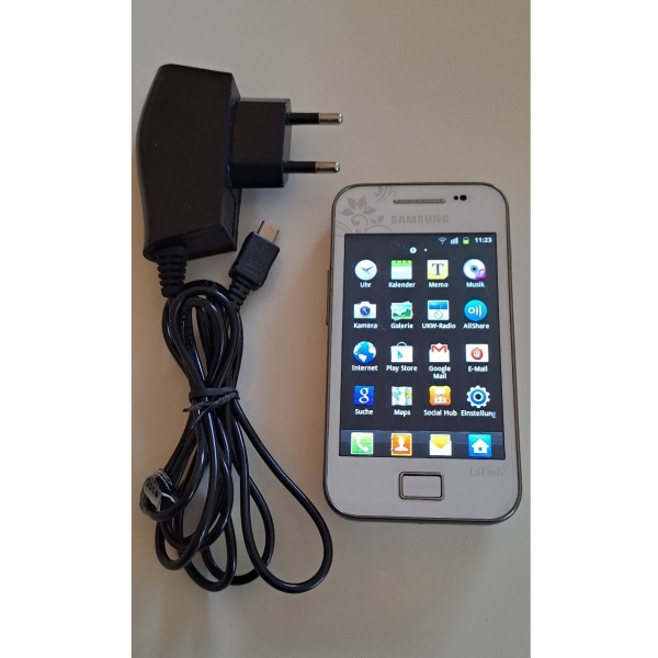 Samsung Galaxy Ace La Fleur Edition Smartphone Weiß Android 155 MB