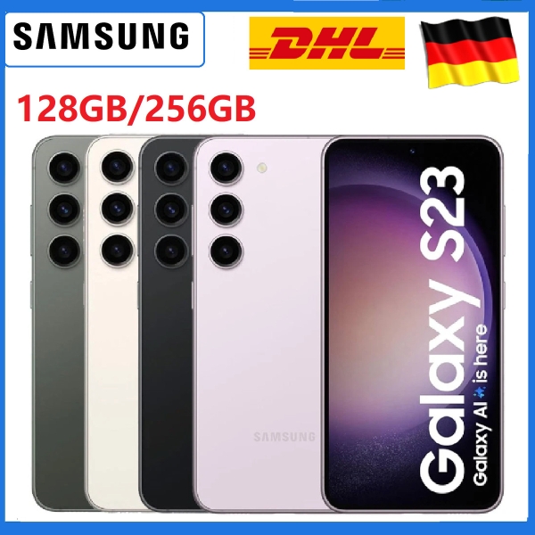 Neu Samsung Galaxy S23 (5G) SM-S911U 128GB/256GB Ohne Vertrag Smartphone Handys