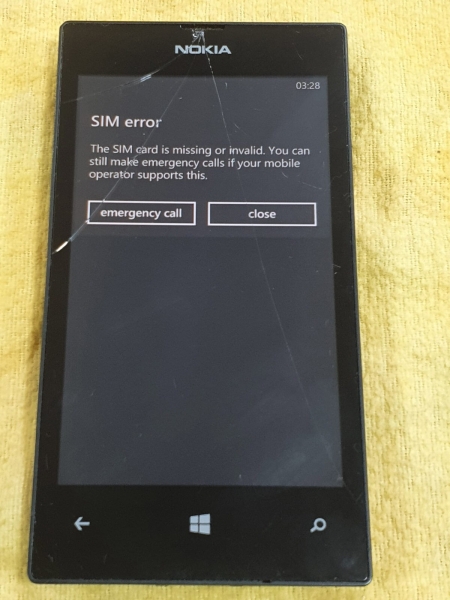 TG163 Nokia Lumia 520 Handy BESCHREIBUNG LESEN