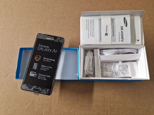 📱 Samsung Galaxy A5 SM-A500FU 2GB  16GB 4G LTE Super AMOLED Android Smartphone