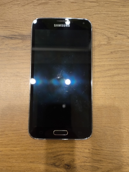 SAMSUNG  Galaxy Smartphone S5 SM-G900F – 16GB – Ohne Simlock -Grau-Ohne Funktion
