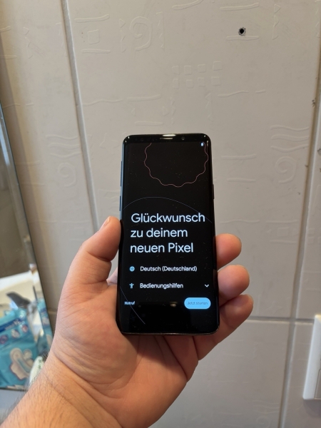 Samsung Galaxy S9 SM-G960F 64GB Android 13 Smartphone Schwarz Pixel OS