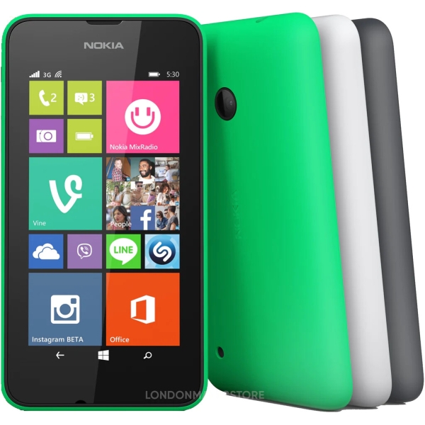 Nokia Lumia 530 Dual Sim entsperrt 3G Windows Smartphone – sehr guter Zustand