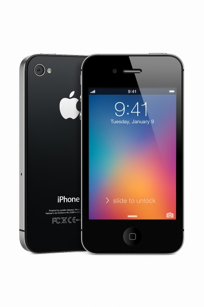 Apple iPhone 4 schwarz entsperrt 8GB 512MB RAM Touchscreen IOS Smartphone