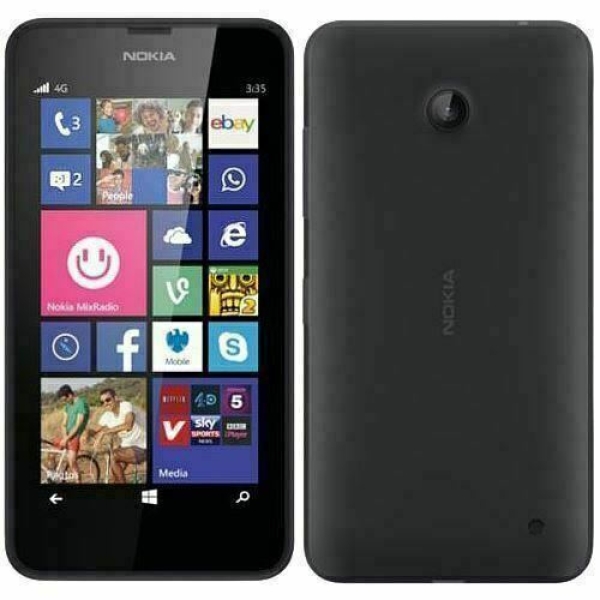 Nokia Lumia 635 schwarz – 8GB (EE GESPERRT) 4G LTE Wifi – GPS Windows Smartphone