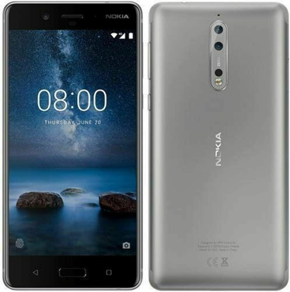 Nokia 8 Smartphone (entsperrt) – 64GB – Silber