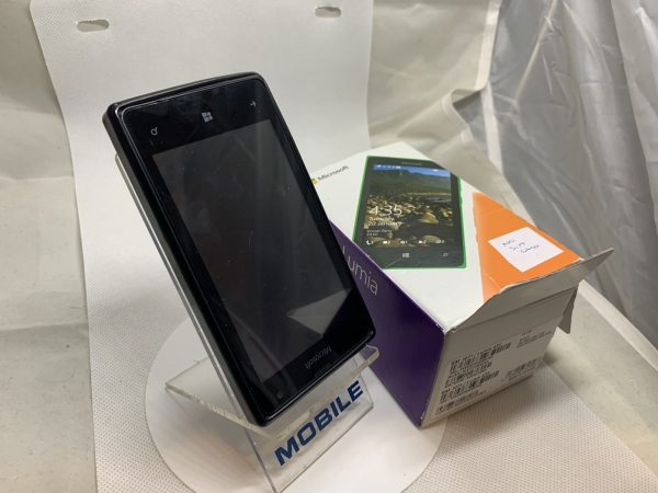Nokia Lumia 435 schwarz (entsperrt) Smartphone