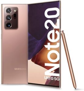 SMARTPHONE SAMSUNG GALAXY NOTE 20 ULTRA 5G SM N986B DUAL SIM 6,9″ 256GB BRONZE
