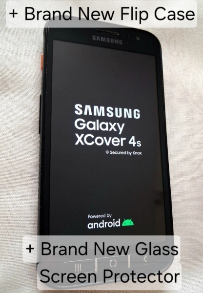 Samsung Galaxy Xcover 4S Smartphone schwarz, 32GB, 3GB RAM, Dual SIM, 4G, entsperrt