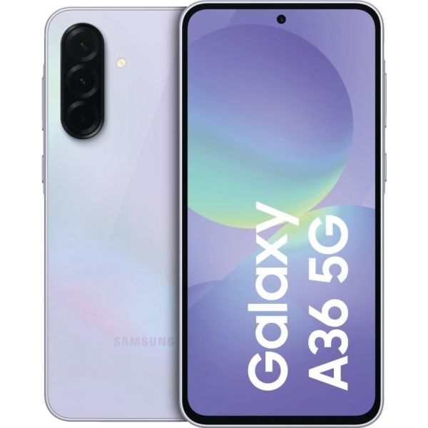 Samsung Galaxy A36 5G 128 GB Awesome Lavender Dual SIM Smartphone Handy