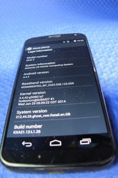 MOTOROLA MOTO X SMARTPHONE – FOR PARTS
