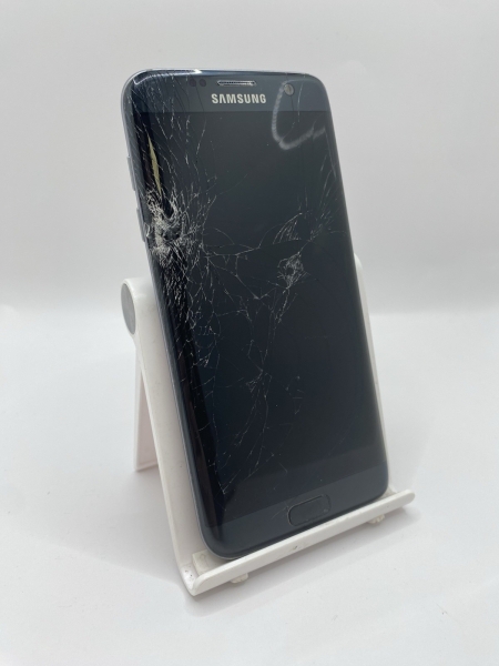Samsung Galaxy S7 Edge schwarz 32GB 5,5″ 12MP 4G Android Smartphone defekt #F2