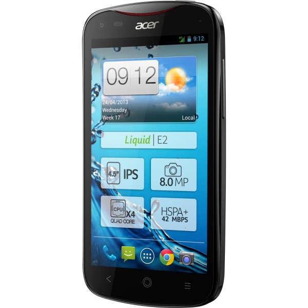 Smartphone Acer Liquid E2 schwarz „ok“ ohne Simlock